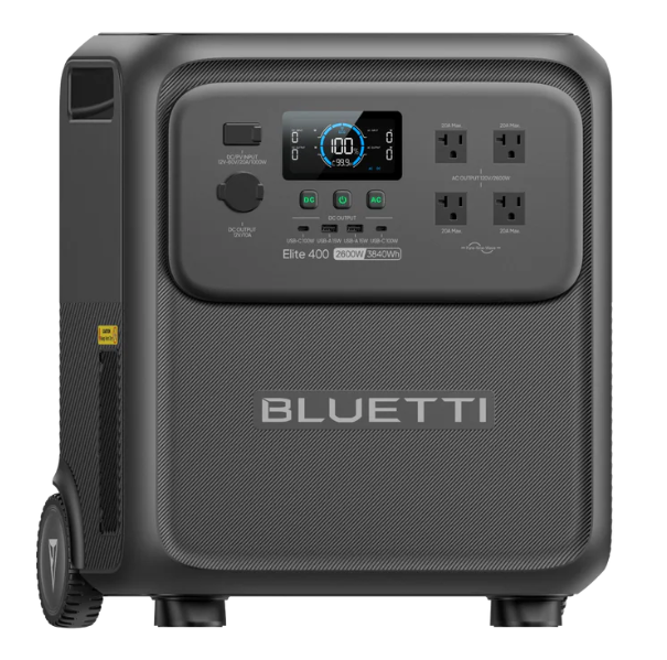 BLUETTI Elite 400 Rolling Power Station with telescopic handle