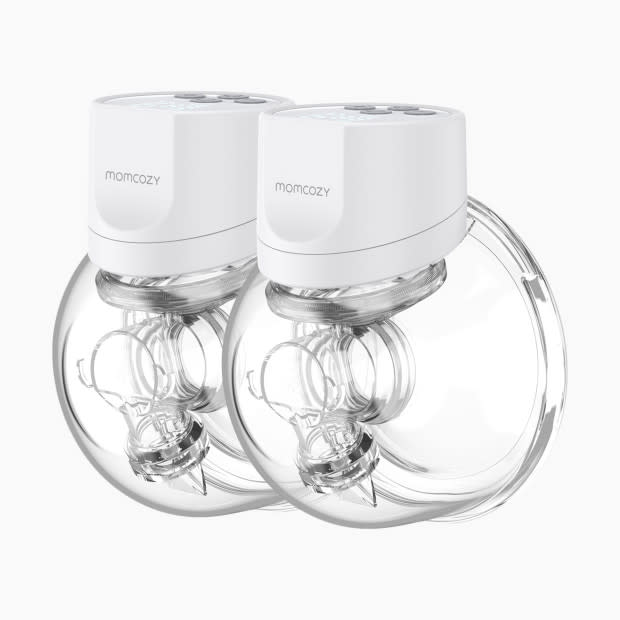 Momcozy S12 Pro wearable pump with timer and mixed mode